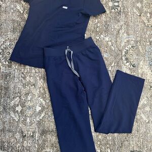 Navy Blue Scrub Set FIGS